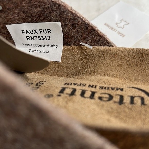 NWT Aventi Made In Spain Flower Padded Sock Clogs - Picture 5 of 7